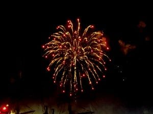 Feuerwerk, Tag der Republik in China, Reisebericht von Atlasprof Detlef Müller